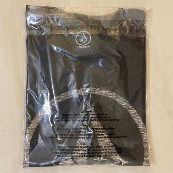 Volcom gray comfy relaxed t-shirt sz L 50/50 cotton/polyester - Picture 11 of 11